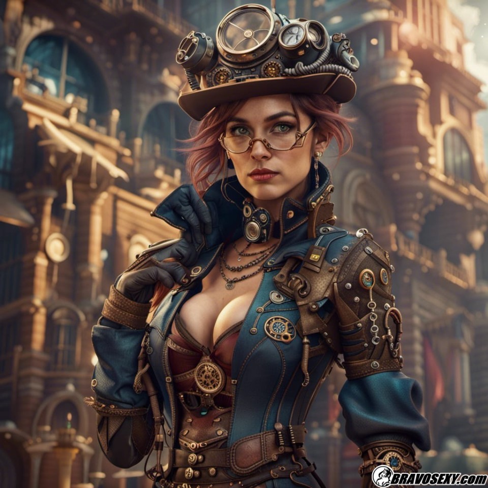 11-11-2025 - Steampunk ladies AI Art gallery in Devils Dolls website